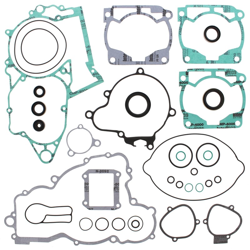 Vertex 811334 Gaskets 08-16 KTM XC 250 Complete Gasket Kit w/ Oil Seals
