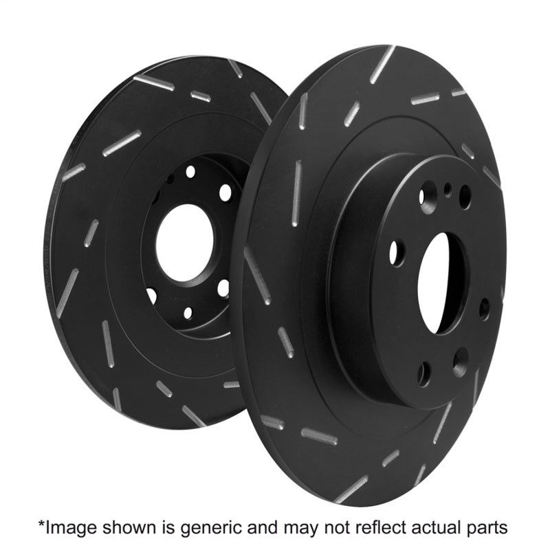 EBC USR Slotted Rear Brake Rotors – 08-15 Mitsubishi Lancer