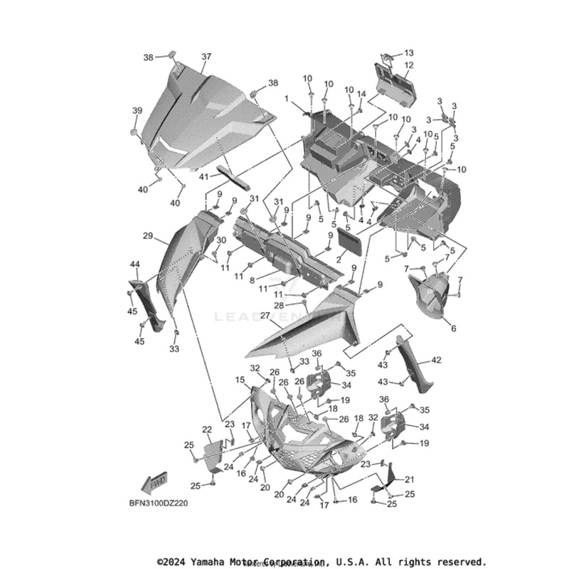 Instrument Panel by Yamaha