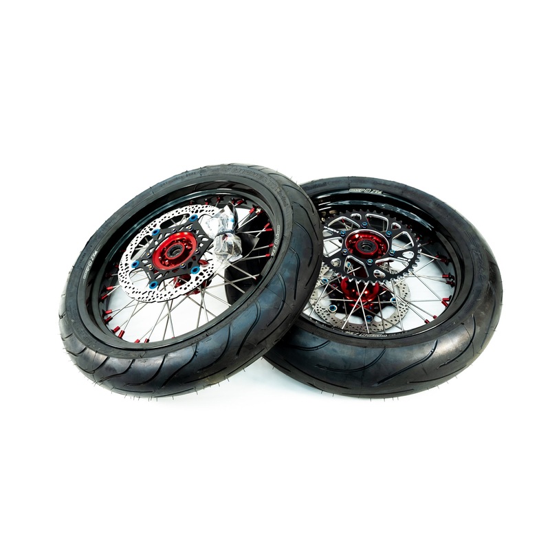 Warp9 17″ Supermoto wheelset for Surron Ultra Bee