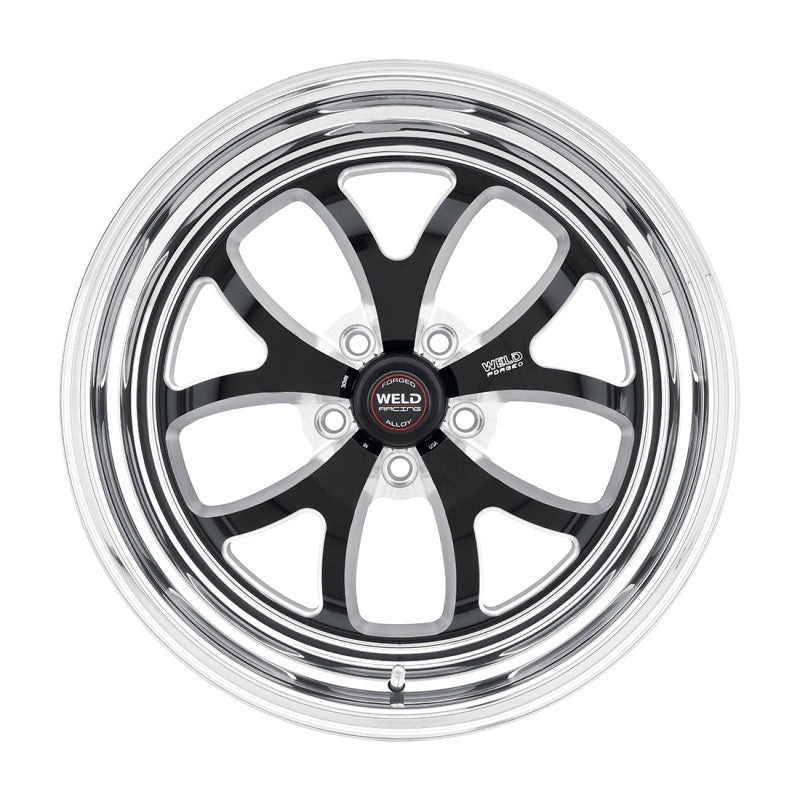 Weld S76 17×11 / 5x115mm BP / 5.8in. BS Black Wheel (Medium Pad) – Non-Beadlock