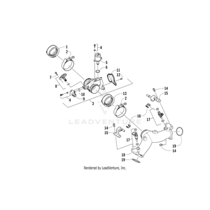 Fuel Rail by Arctic Cat