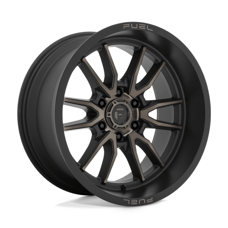 Fuel Wheels D762 Clash 17″ 6×135 Matte Black Double Dark Tint