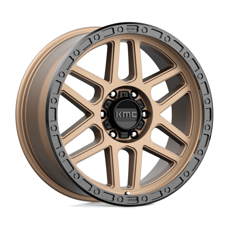 KMC Wheels KM544 Mesa 17″ 6×114.3 Matte Bronze With Black Lip