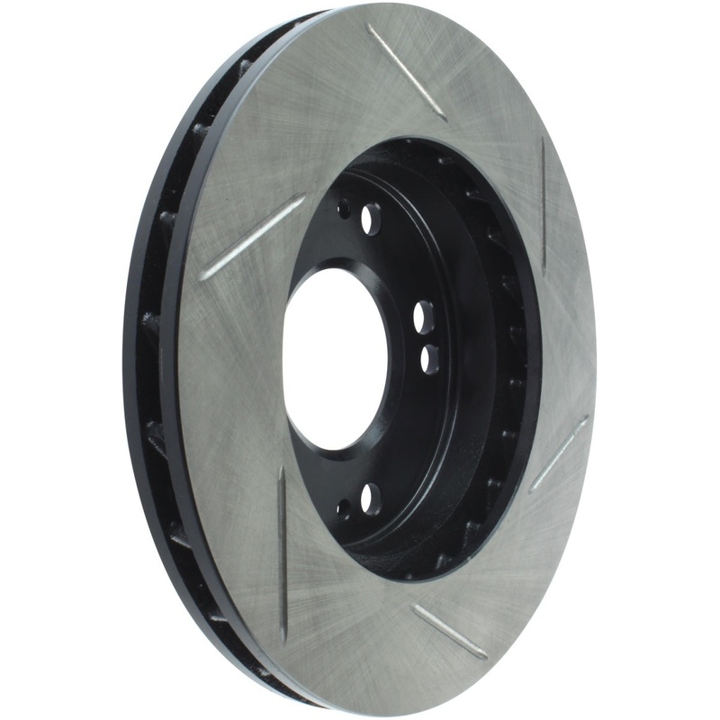 StopTech Power Slot 4/89-00 Mitsubishi Eclipse GST / 2/98-01 Galant 4 cyl Slotted Right Front Rotor