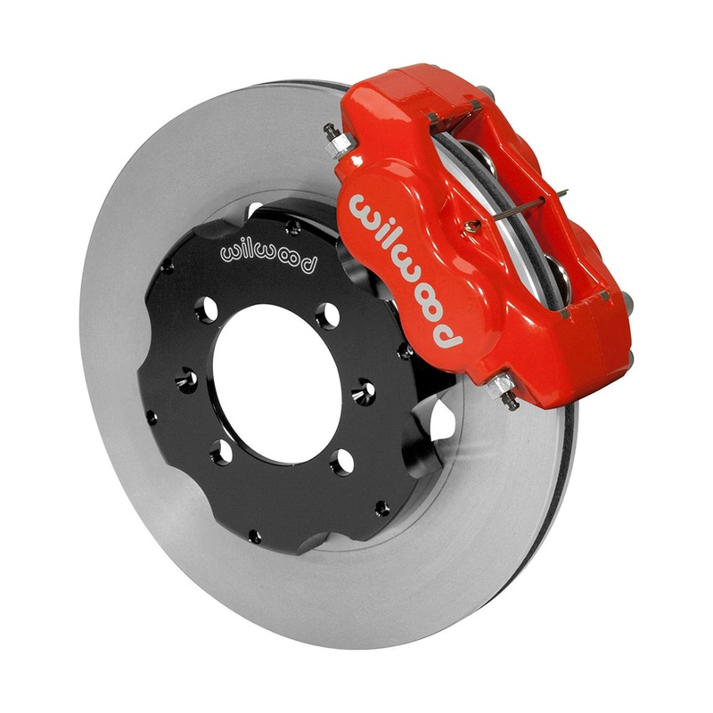 Wilwood Forged Dynalite Front Hat Kit 11.00in Red 1995-2005 Mazda Miata