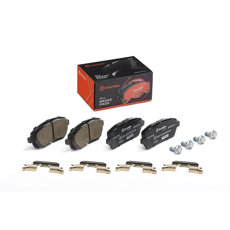 XTRA Low-Met Front Disc Brake Pad Set – P24072X