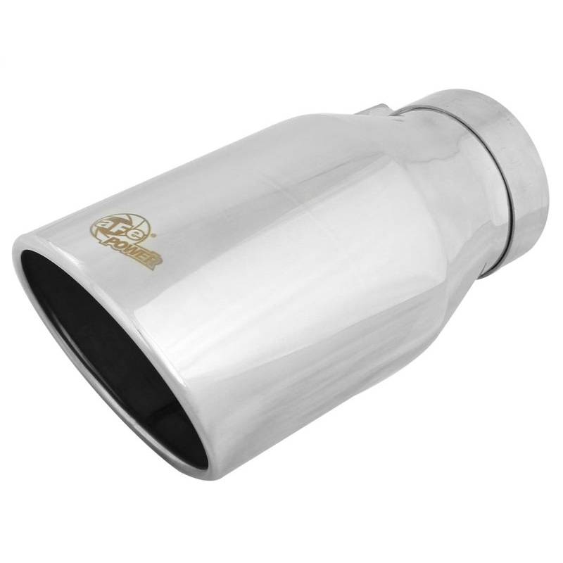 aFe – Diesel Exhaust Tip Bolt On Polished 4″ Inlet x 6″ Outlet x 12″ Length