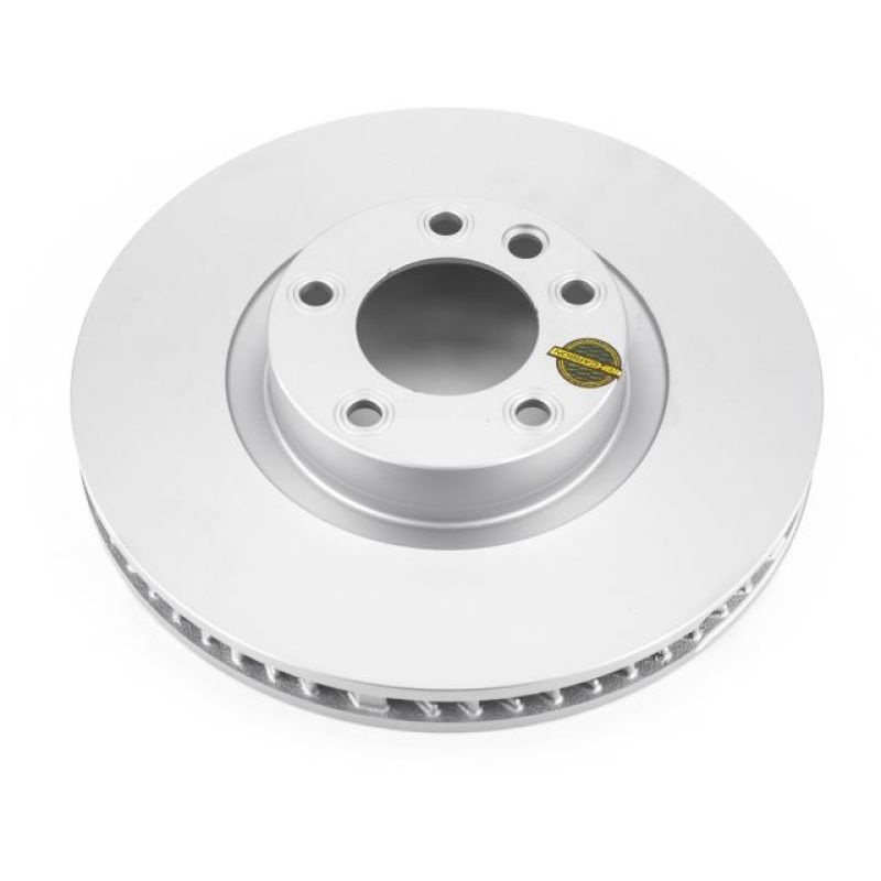 PowerStop Power Stop 11-18 Porsche Cayenne Front Right Evolution High Carbon Geomet Coated Rotor