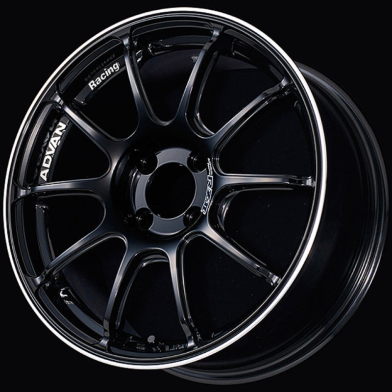 Advan RZII Wheel – 15×8.0 +35 | 4×100 | Racing Gloss Black & Ring