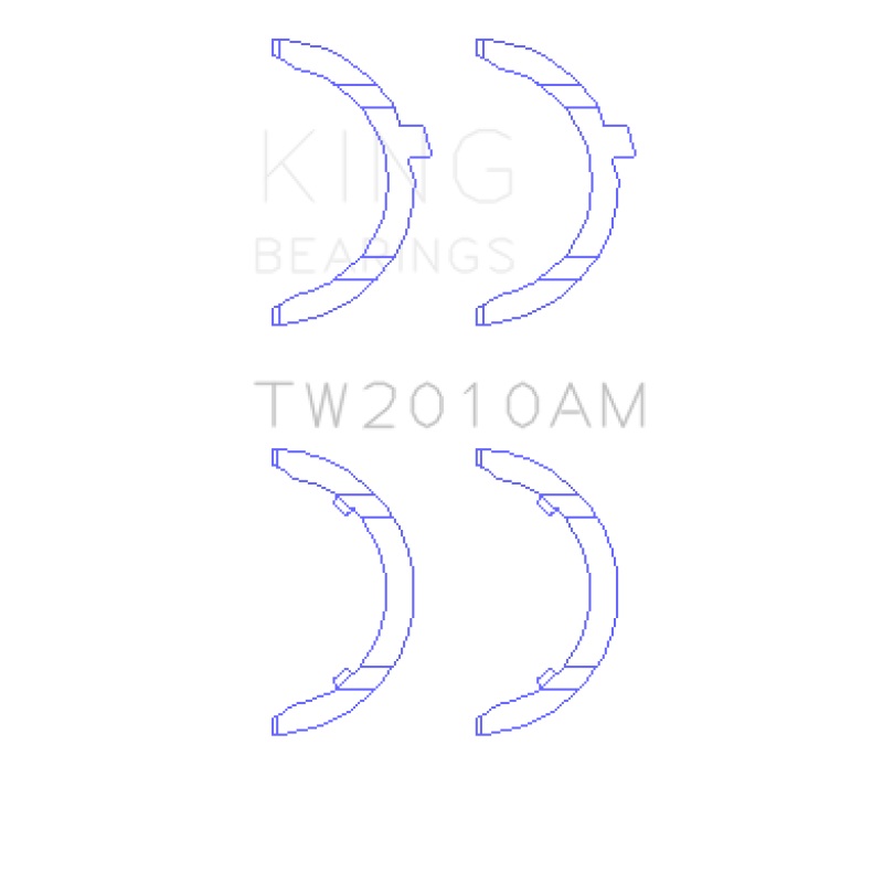 King Volkswagen JR 1.6L (td) Thrust Washer Set