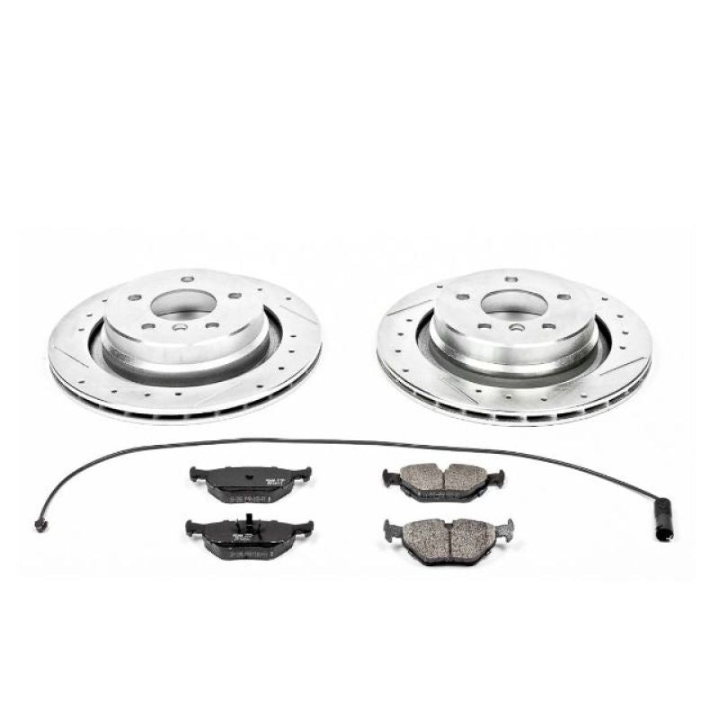PowerStop Power Stop 95-99 BMW M3 Rear Z23 Evolution Sport Brake Kit