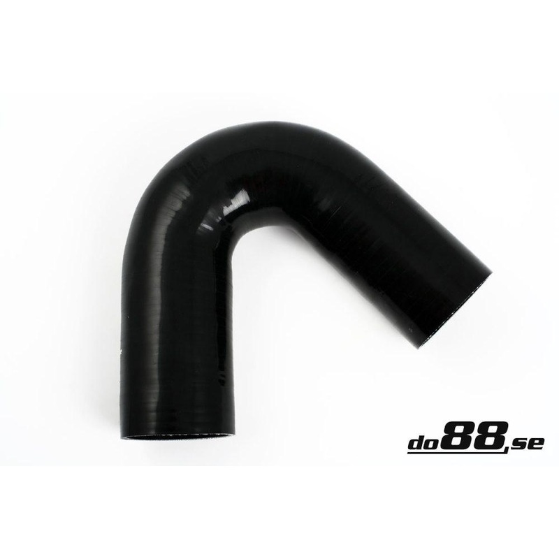 Silicone Hose Black 135 degree 4,25” (108mm)