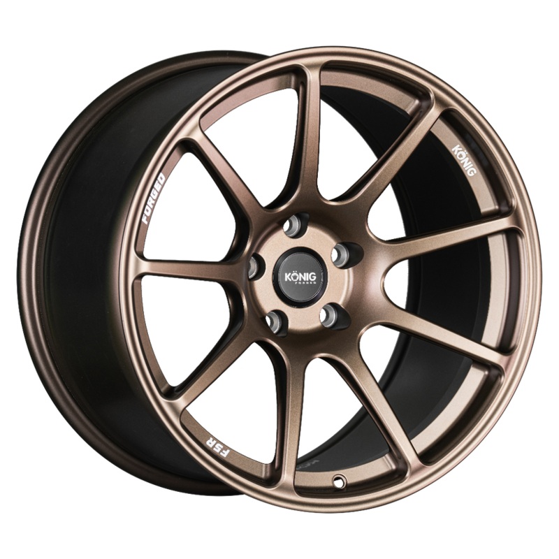 Konig 18″ Forged F5R 5×112 Wheel – Satin Bronze