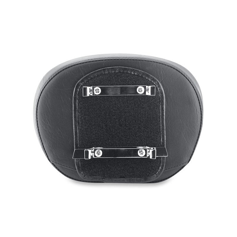 Mustang Harley Low Medallion Sissy Bar Pad | 12 inch x 9 inch – Black