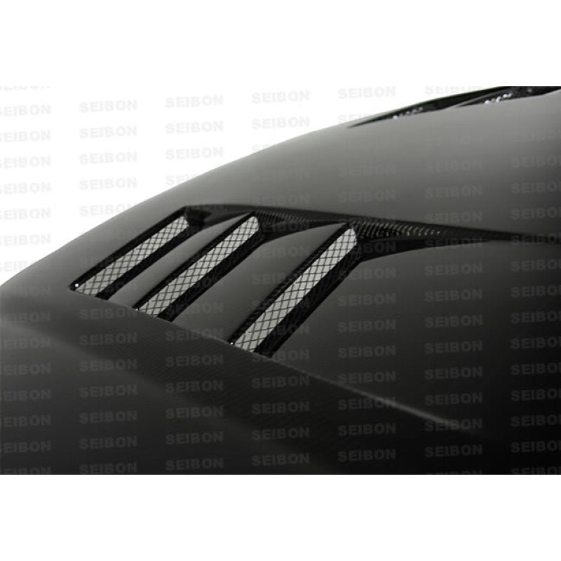 SEIBON TS-Style Carbon Fiber Hood – 99-00 Honda Civic