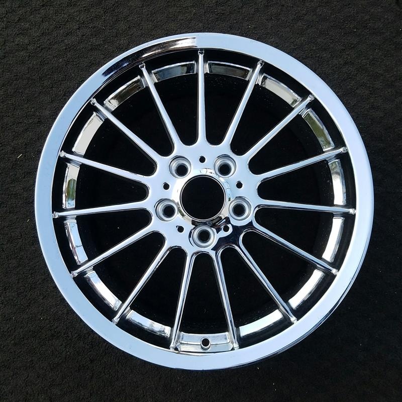 18″ BMW 525i 04-07 18×8 alloy 15 spoke single spoke frt Original OEM Wheel Rim