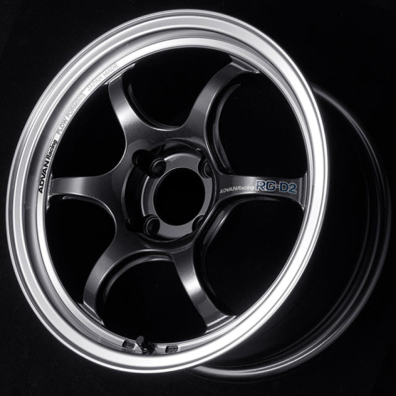 Advan RG-D2 Wheel – 15×5.0 +42 | 4×100 | Machining & Black Gunmetallic