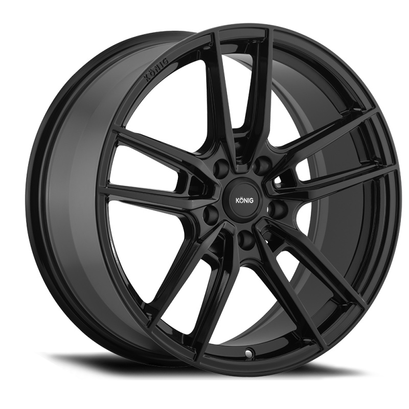 Konig Myth 18×8 5×112 ET43 Gloss Black