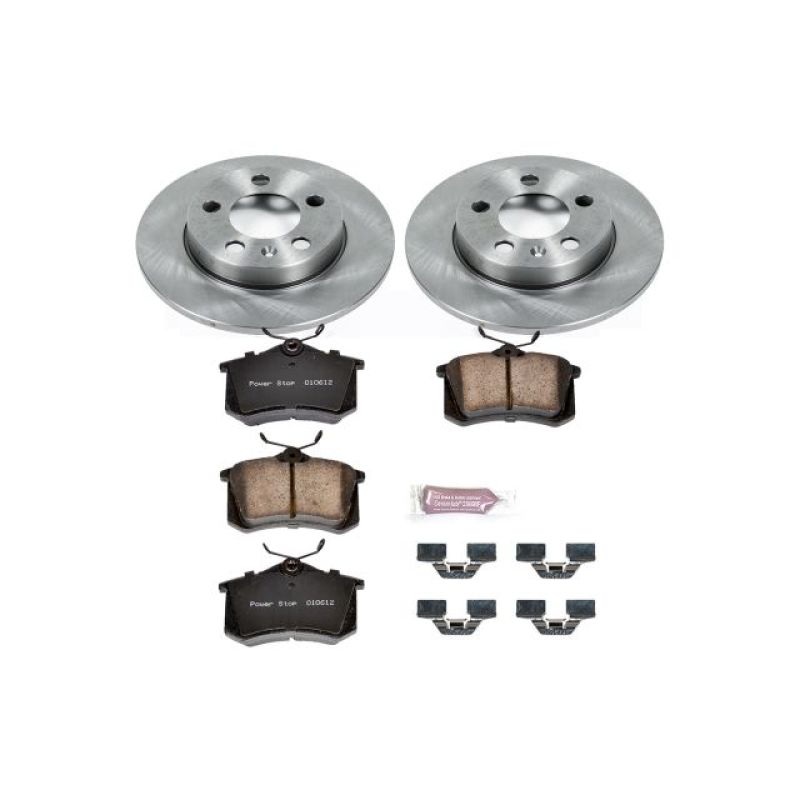 PowerStop Power Stop 00-06 Audi TT Quattro Rear Autospecialty Brake Kit