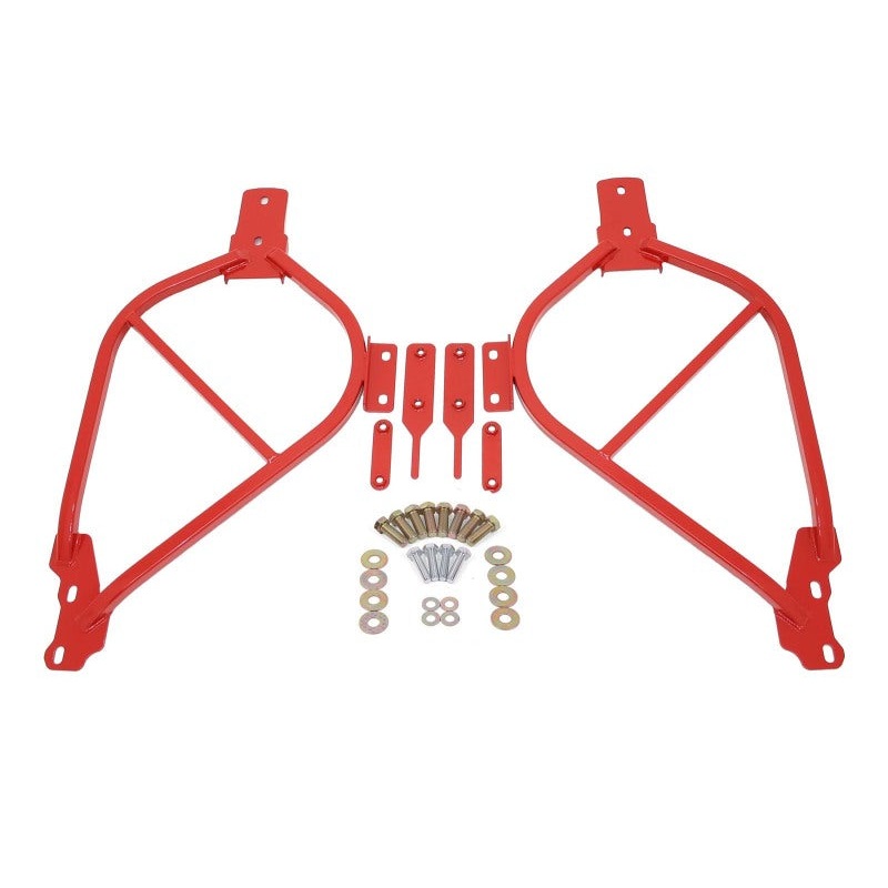 BMR 14-17 Chevy SS Sedan Bolt-On Subframe Connectors – Red
