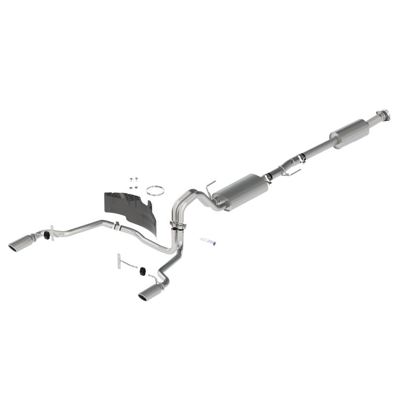 Ford Racing 21-24 F-150 Touring Rear Exit Exhaust – Chrome Tips