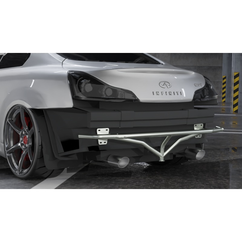 True Focus Fabrication – Infiniti G37 Coupe – Rear Standard Bash Bar