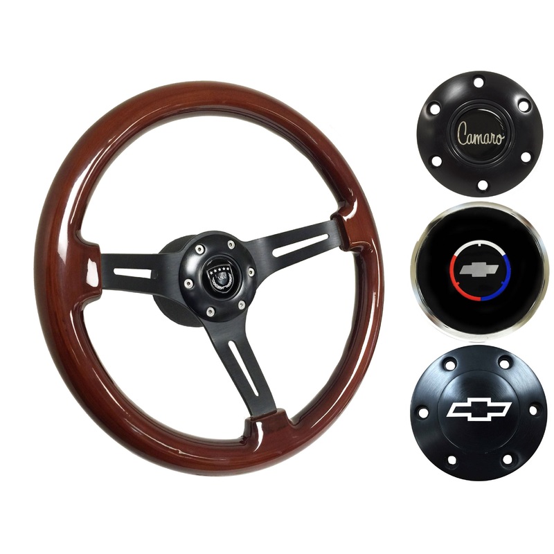 1967-68 Camaro Steering Wheel Kit | Walnut Wood | ST3027