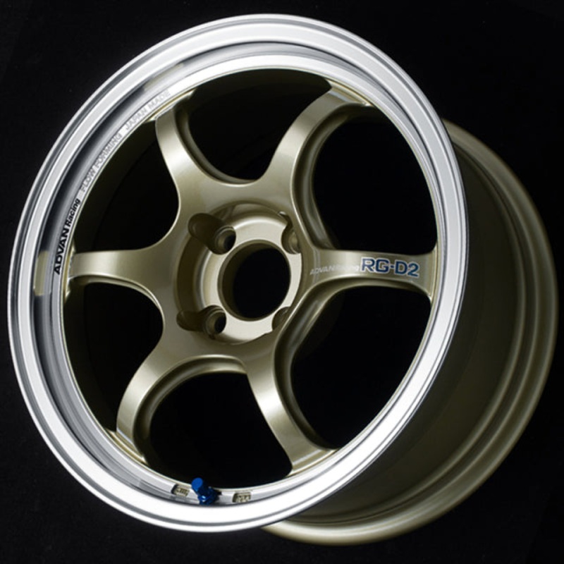 Advan RG-D2 Wheel – 17×7.5 +38 | 5×100 | Machining & Champagne Gold