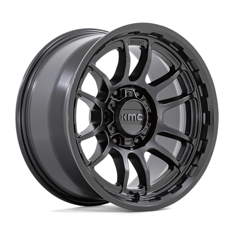 KMC Wheels KM727 Wrath 17″ 5×127 Satin Black