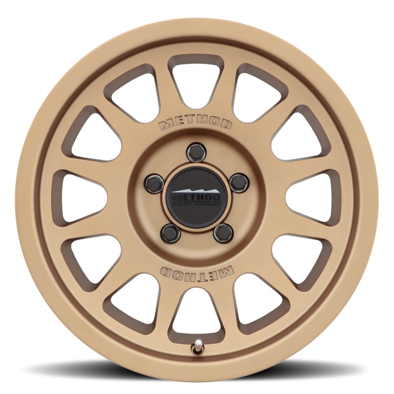 Method MR703 17×8.5 +35mm Offset 5×150 110.5mm CB Method Bronze Wheel