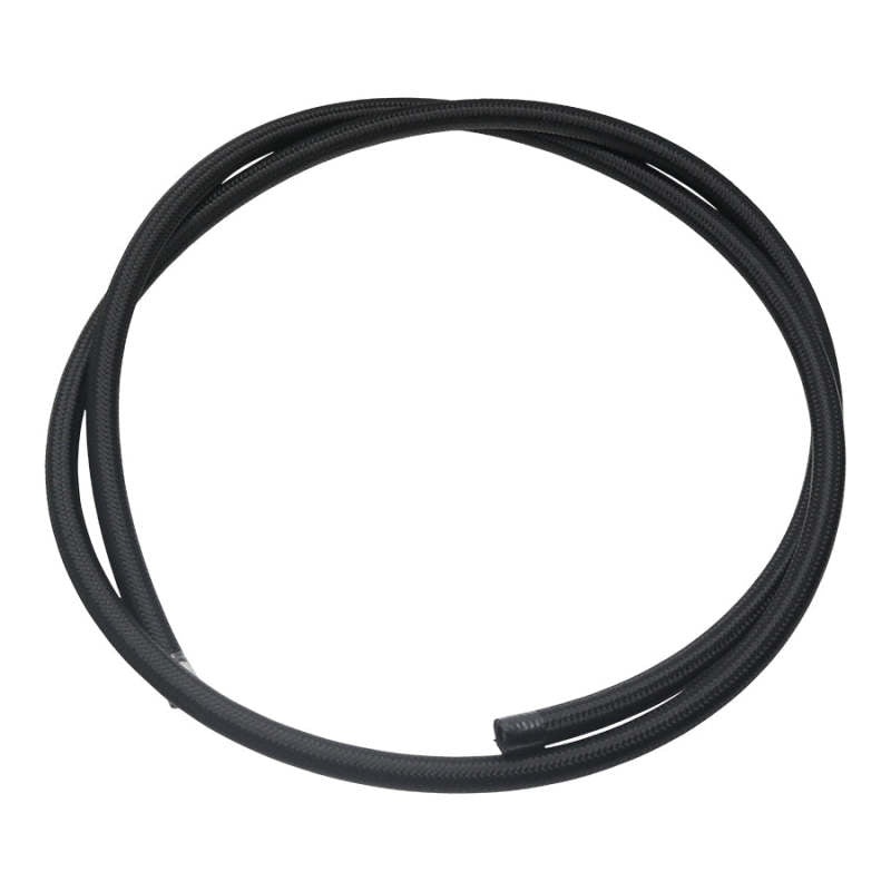 DeatschWerks 6AN Black Nylon Braided PTFE Hose – 6ft