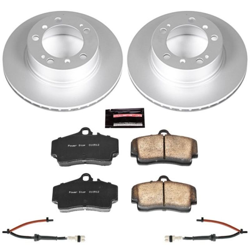 PowerStop Power Stop 97-04 Porsche Boxster Rear Z23 Evolution Sport Coated Brake Kit
