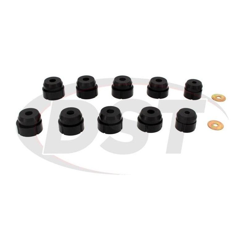 Prothane 80-96 Ford Bronco 2wd/4wd Body Mount – Black