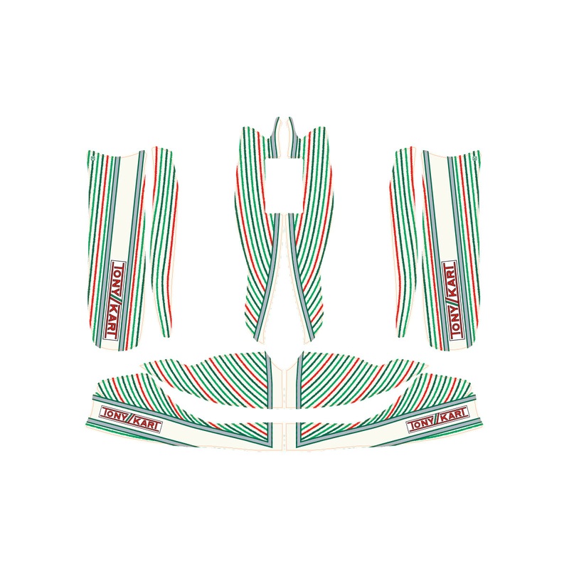 0307.J0 Tony Kart 2019 Complete Sticker Kit M6/M7