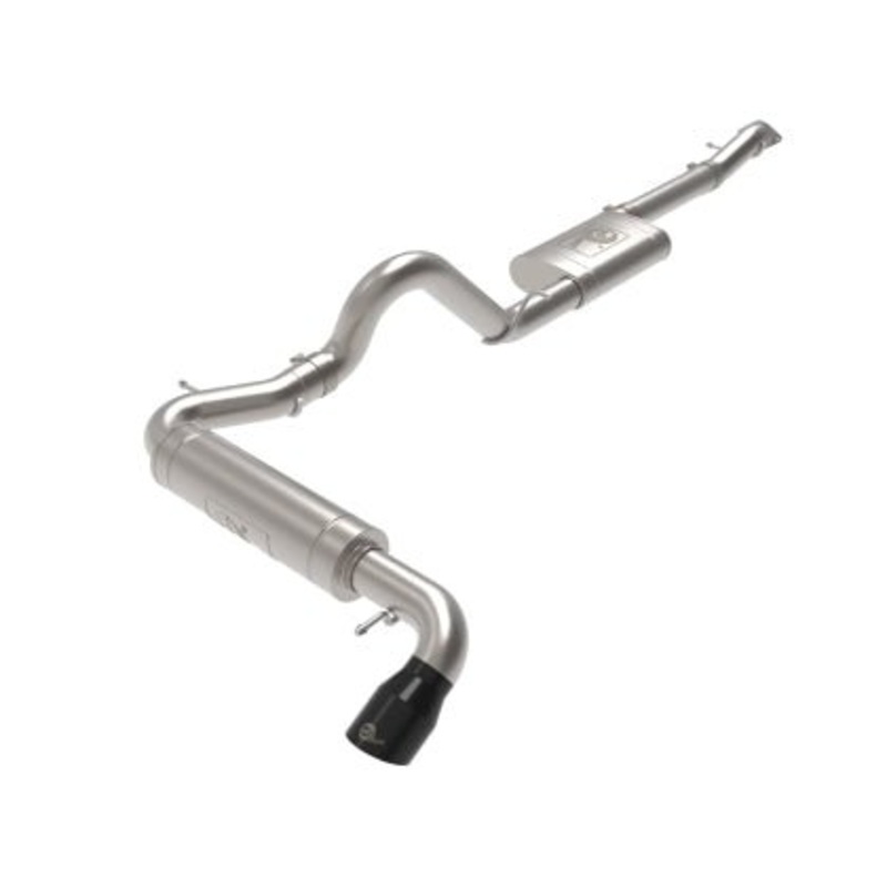 aFe Apollo GT 3in 409 SS Cat-Back Exhaust 2021 Ford Bronco 2.3L/2.7L w/ Black Tip