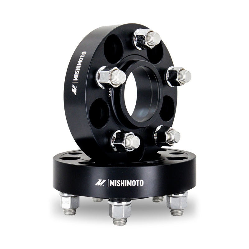 Mishimoto Wheel Spacers – 5×114.3 – 67.1 – 30 – M12 – Black