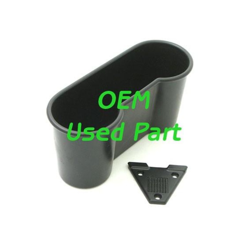 Waste Basket/Cupholder with Mounting Bracket OEM USED