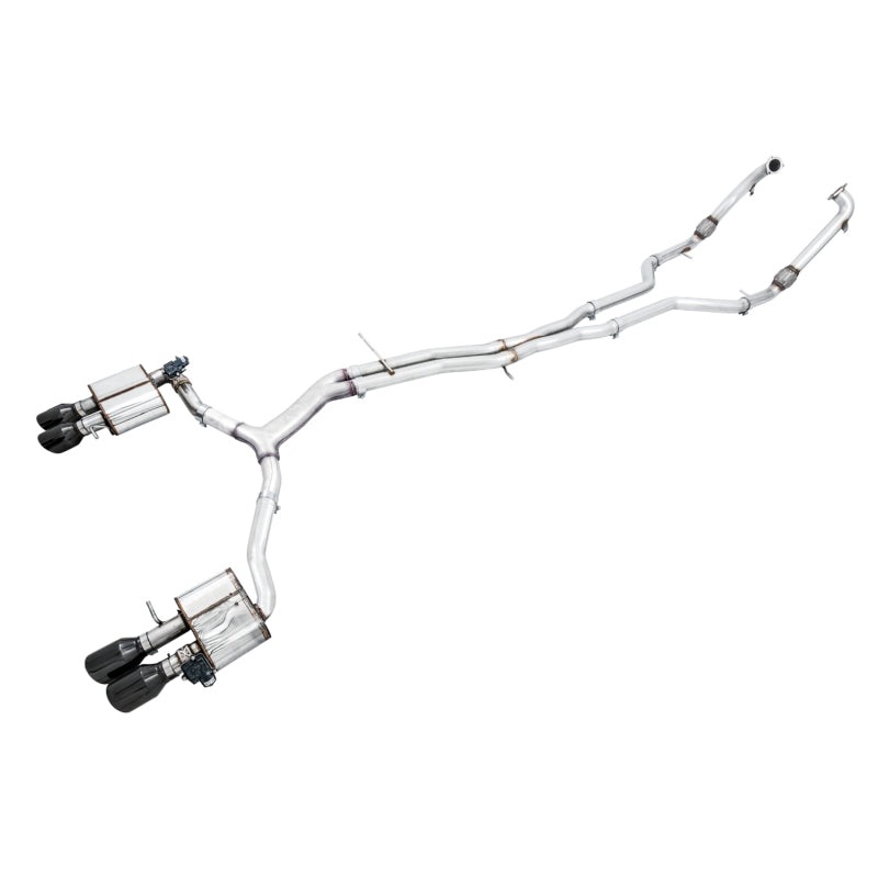 AWE Tuning Audi B9 S5 Sportback SwitchPath Exhaust – Non-Resonated (Black 102mm Tips)