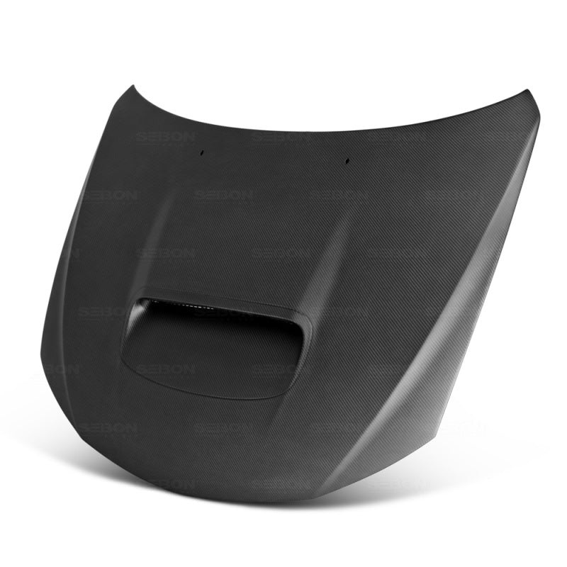 Seibon 08-09 Subaru WRX/STi OEM Dry Carbon Fiber Hood
