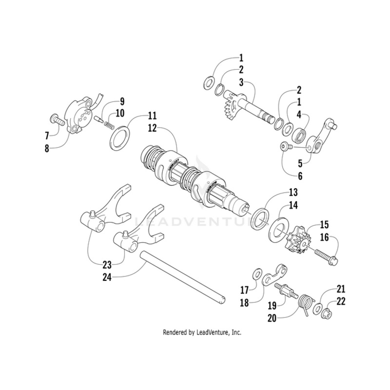 Switch,Gear-Engine (08 H1) By Arctic Cat