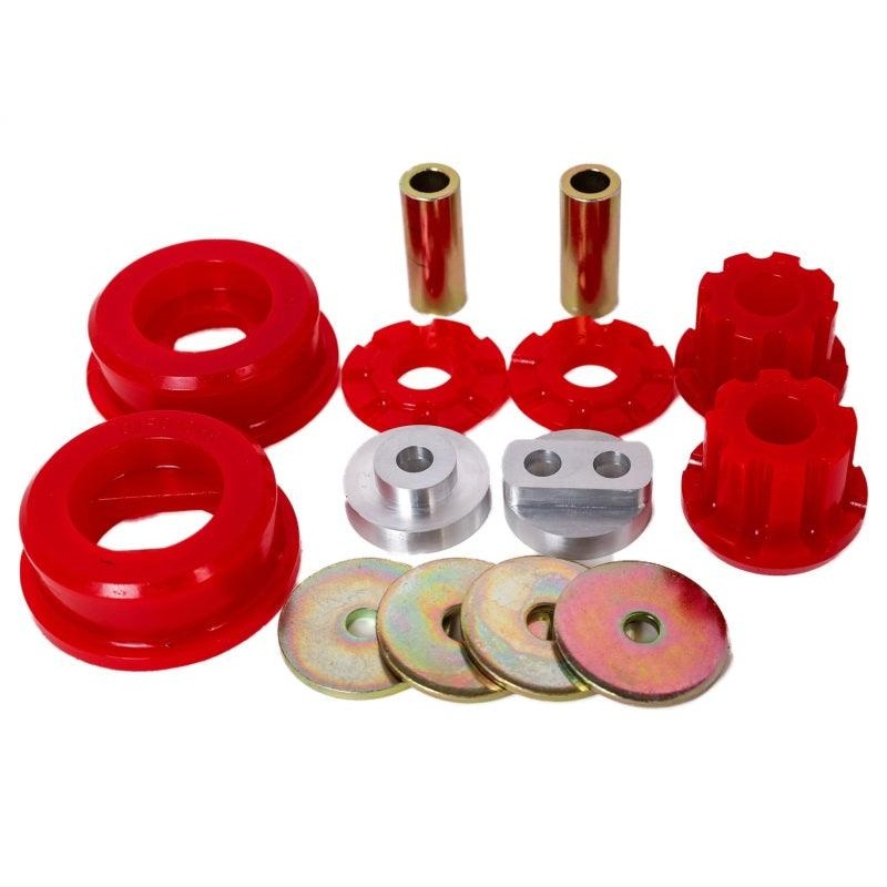Energy Suspension 01-05 Lexus IS300 Rear Differential Bushing Set – Red