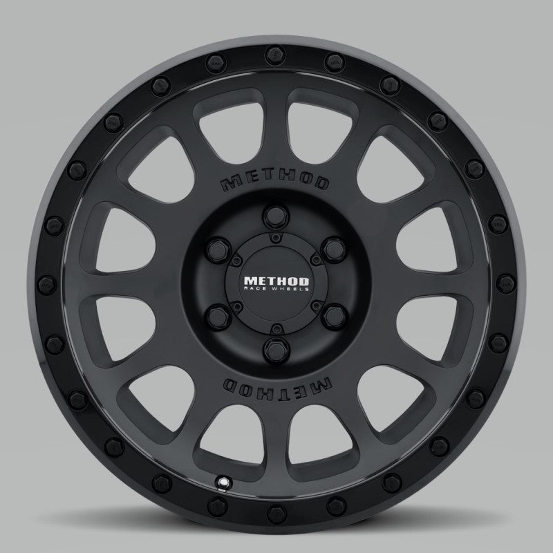 Method MR305 NV 16×8 0mm Offset 6×5.5 108mm CB Double Black Wheel