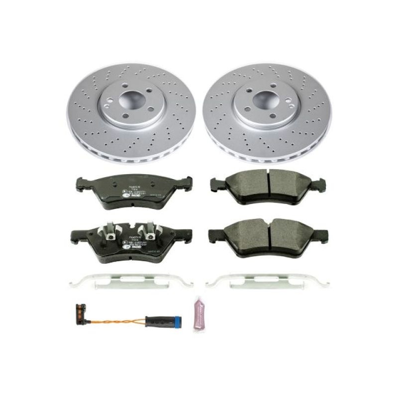 PowerStop Power Stop 07-09 Mercedes-Benz E350 Front Euro-Stop Brake Kit