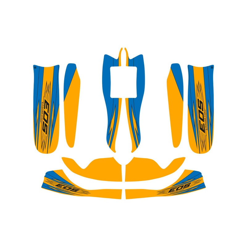 0307.BES EOS Rookie M8 Bodywork Sticker Kit