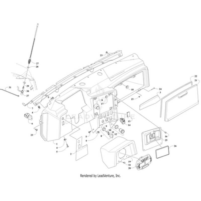 Adaptor Garmin by Arctic Cat