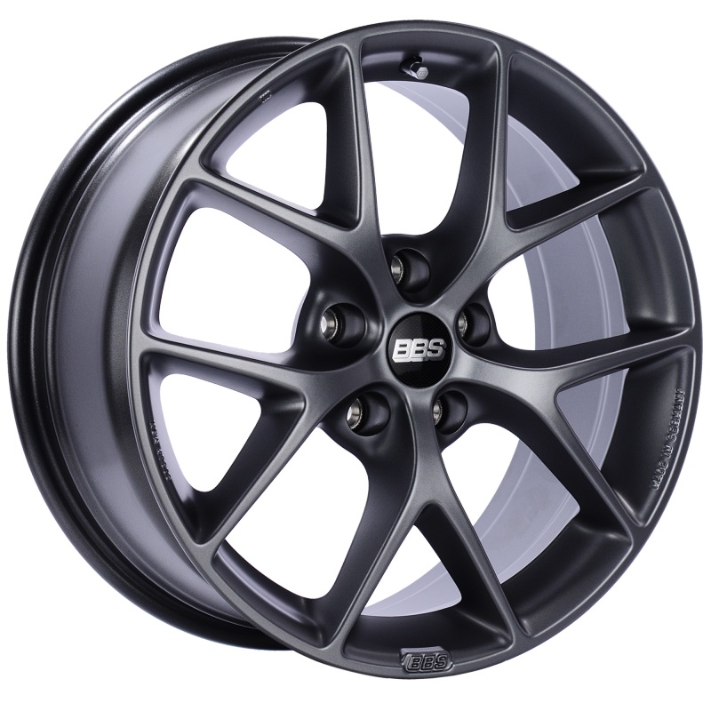 BBS SR 17×7.5 5×108 ET45 Satin Grey Wheel -70mm PFS/Clip Required