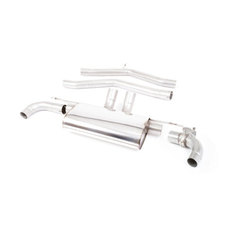 Milltek Front Pipe-back Resonated with GT-115 Polished Tips Toyota Supra 2020+ | SSXTY101