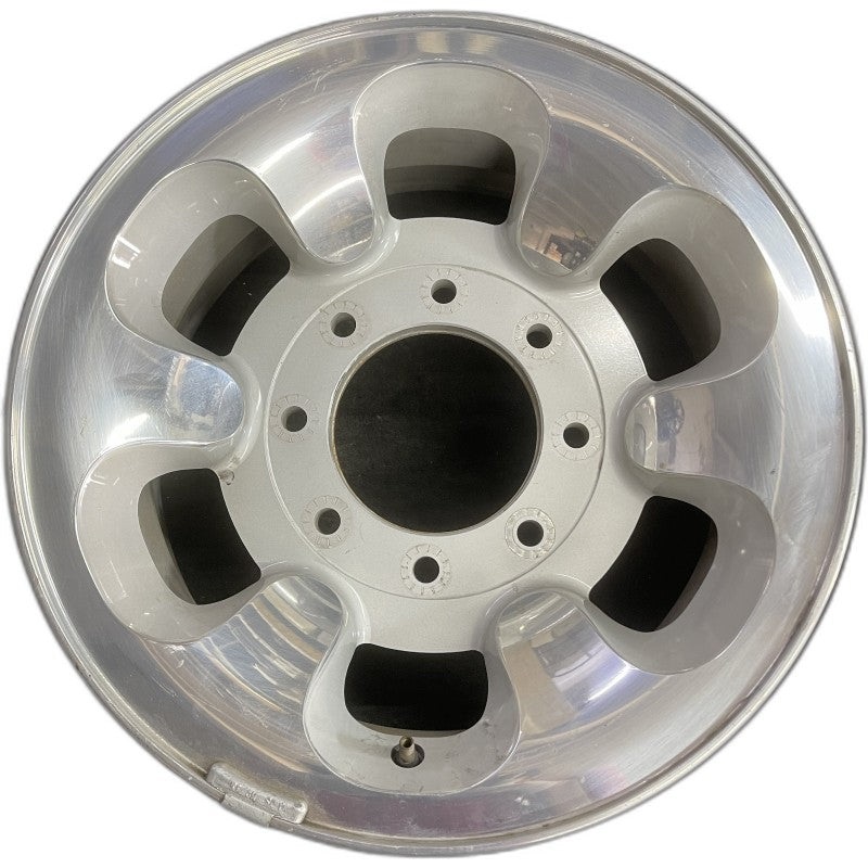 16″ FORD F250SD PICKUP 99-00 16×7 SRW aluminum 6 D shaped holes Original OEM Wheel Rim