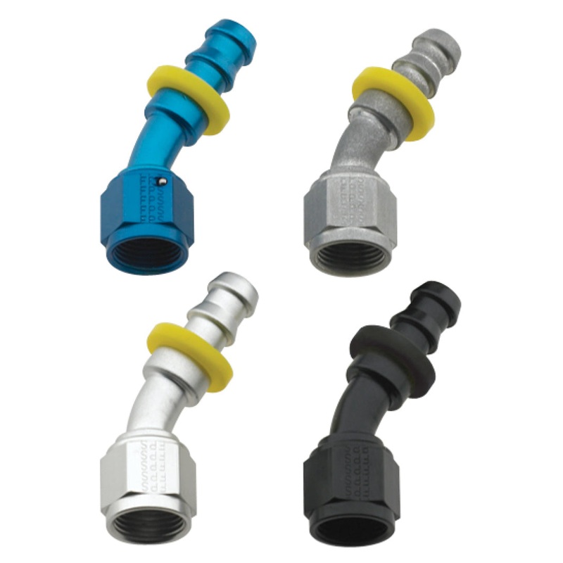Fragola -10AN Push-Lite End 30 Degree – Black